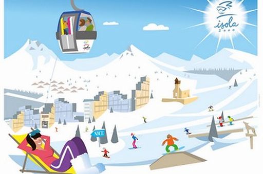 Skigebied- Isola 2000 (1800-2600 meter)