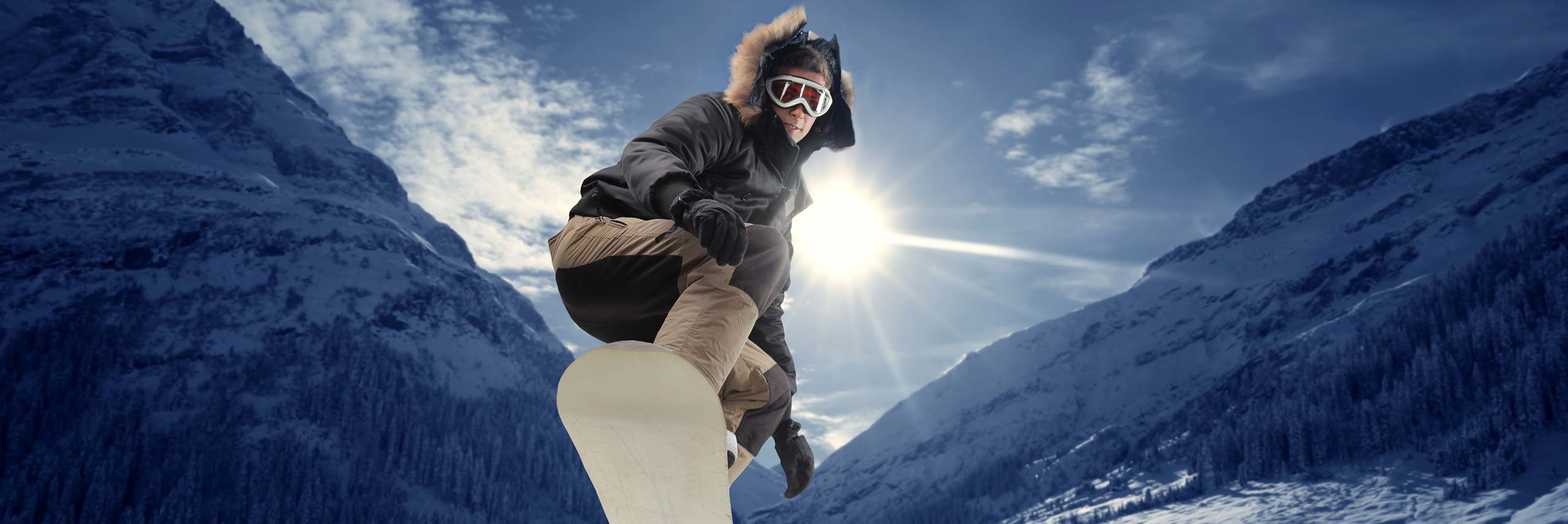 Wintersport in Le Hameau du Rocher Blanc